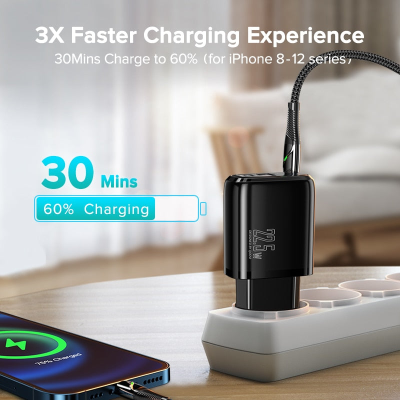 Travel Adapter with Dual USB