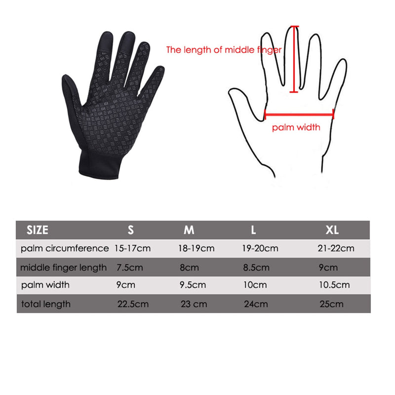 Waterproof Full Finger Skiing Gloves