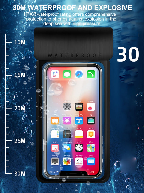 Universal Waterproof Pouch Cellphone Dry Bag Case for all Phones