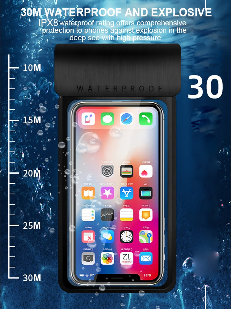 Universal Waterproof Pouch Cellphone Dry Bag Case for all Phones