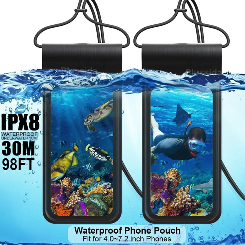 Universal Waterproof Pouch Cellphone Dry Bag Case for all Phones