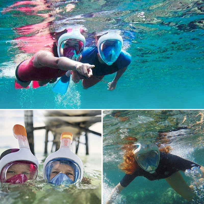 Anti Fog Full Face Snorkling Mask