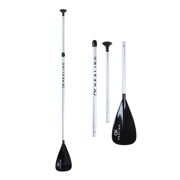 3-Section Durable Aluminum Shaft SUP Paddle